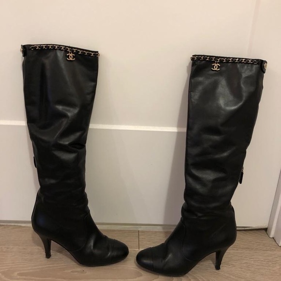 RESERVED - ❤️Authentic Chanel Boots❤️ (Only available until Nov 15) - Picture 3 of 15